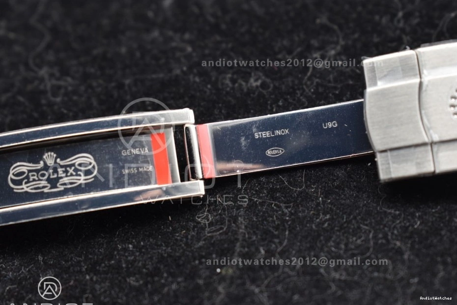 124300 Red Steel Edition Unisex Clean 41mm 904L Best Oyster 938 Perpetual VR 1:1 Dial 0712